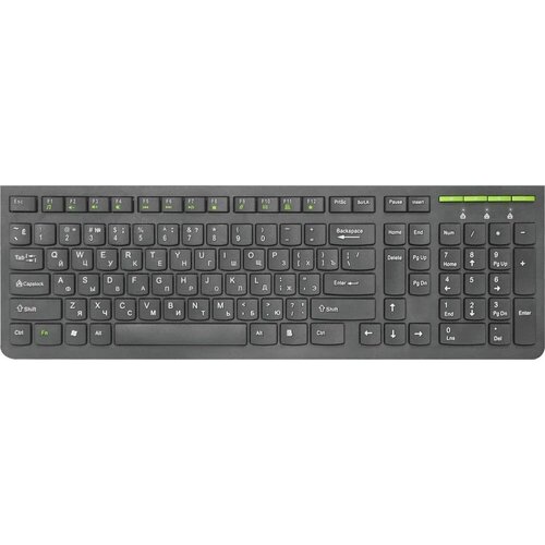 Клавиатура беспроводная UltraMate SM-536 RU черный 80800₽