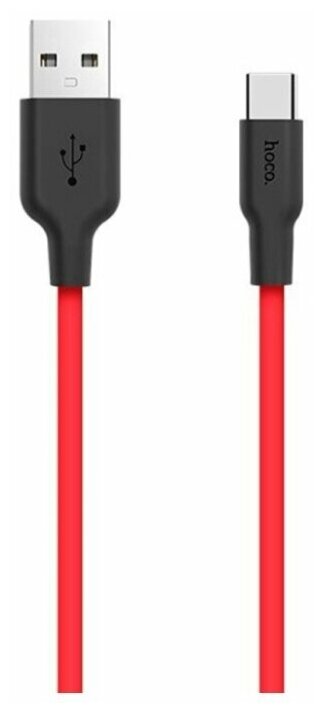 Кабель Hoco X21 Silicone USB - USB Type-C