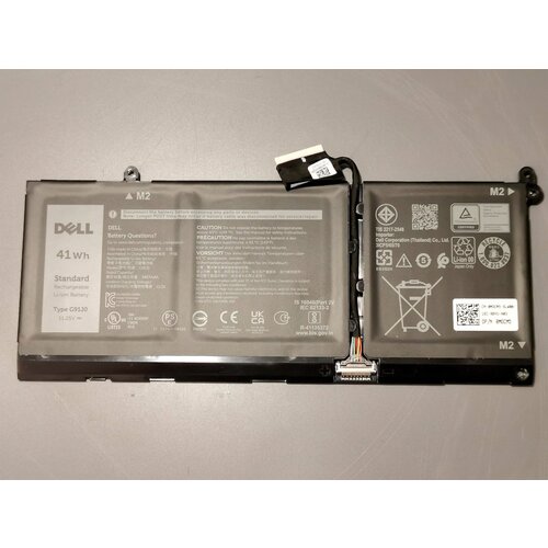 Аккумулятор Dell, 41WHR, 3 Cell, Lithium Ion (MGCM5)