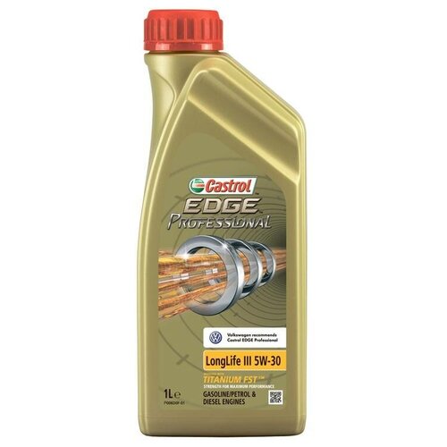 фото Синтетическое моторное масло castrol edge professional ll iii 5w-30 volkswagen 1 л