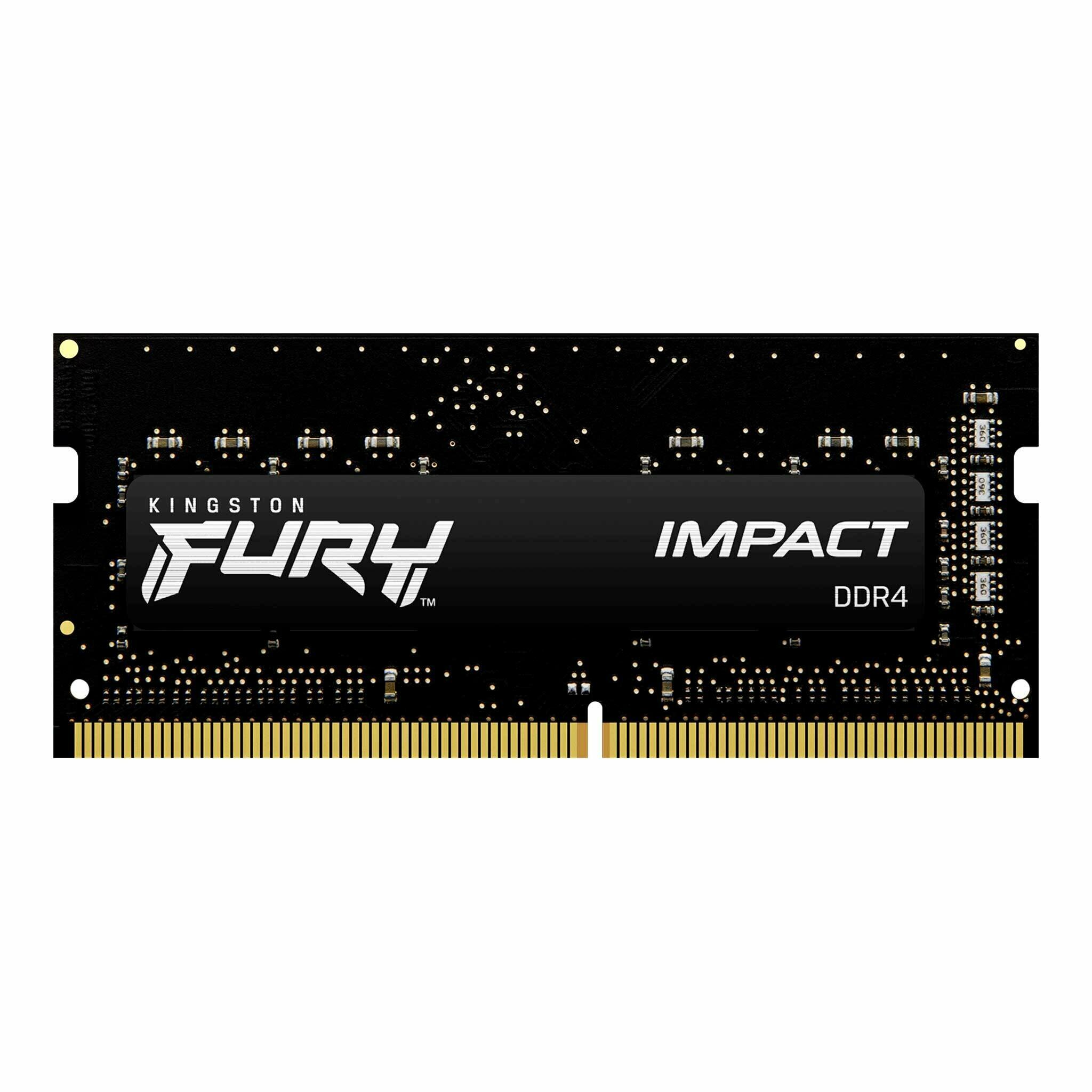 Оперативная память KINGSTON FURY Impact SODIMM DDR4 32GB 3200 MHz (KF432S20IB/32)