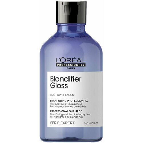 L'Oreal Professionnel Blondifier Gloss - Шампунь для осветленных и мелированных волос 300 мл шампунь l oreal professionnel blondifier gloss 300 мл