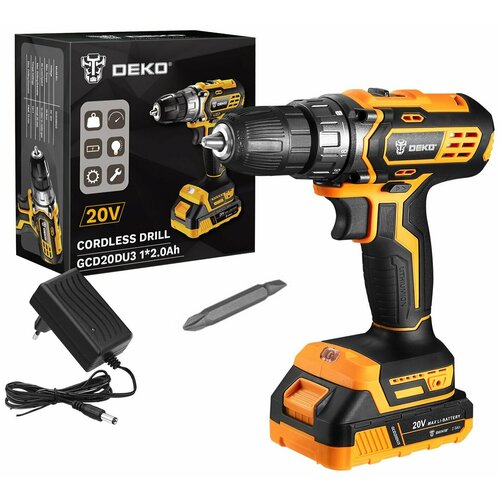 Дрель-шуруповерт DEKO GCD20DU3 063-4144 494700₽