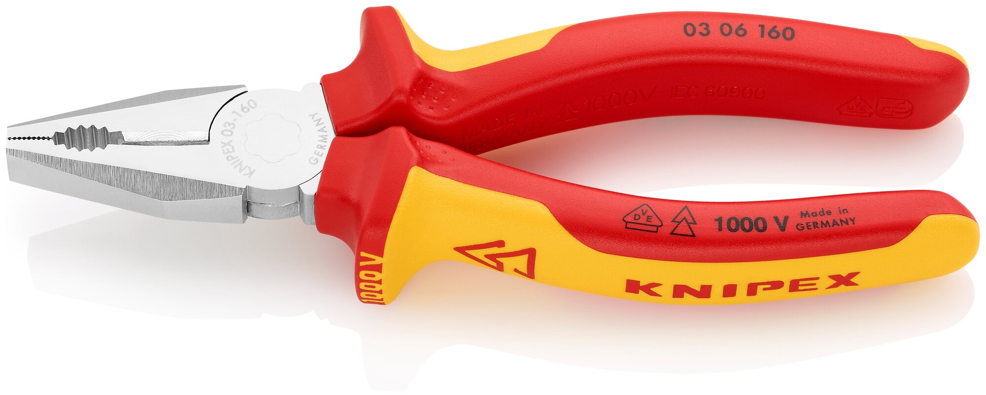 Плоскогубцы комбинированные VDE KNIPEX KN-0306160SB - фотография № 2