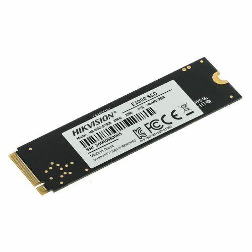 SSD накопитель Hikvision HS-SSD-E1000/256G Hiksemi 256ГБ, M.2 2280, PCIe 3.0 x4, NVMe, M.2