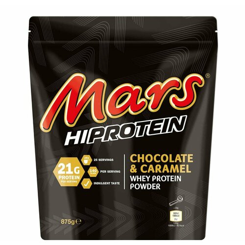 Mars Incorporated Протеиновый коктейль Mars Hi Protein Powder 875 гр mars hi protein 875 г chocolate caramel шоколад карамель