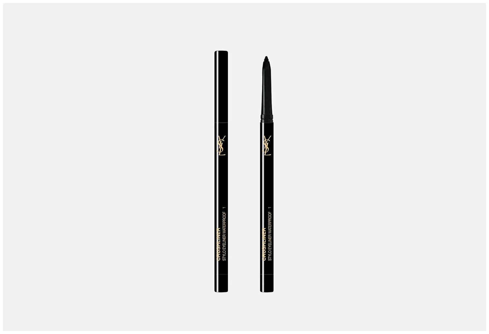 Yves Saint Laurent CRUSHLINER водостойкий карандаш для глаз черный YSL