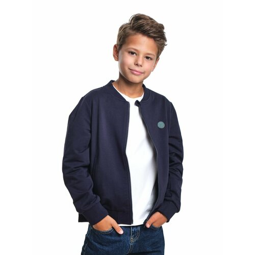 фото Толстовка mini maxi, размер 128, синий