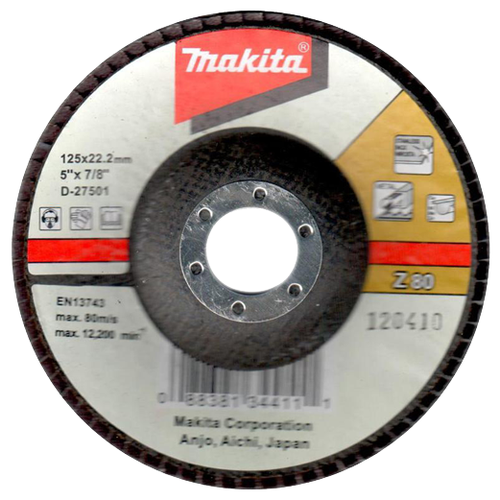 Лепестковый диск Makita D-27501, 1 шт.