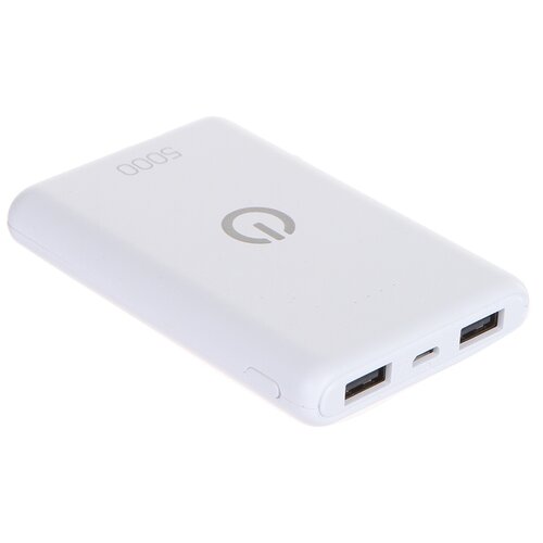 фото Внешний аккумулятор perfeo power bank 5000mah white pf_b4295