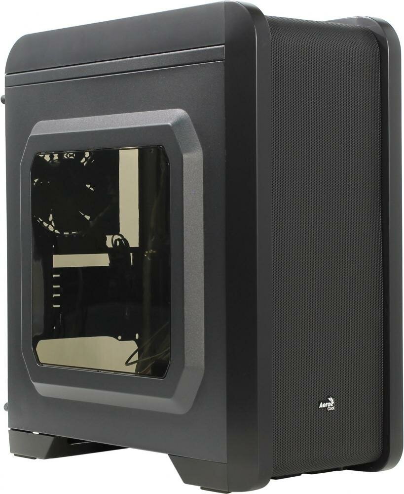 Корпус mATX AEROCOOL , Micro-Tower, без БП, черный - фото №11