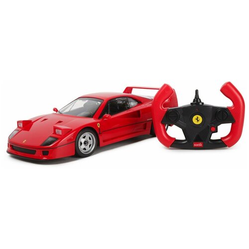 Машина Rastar РУ 1:14 Ferrari F40 Красная 78700 rastar радиоуправляемая модель ferrari 599 gto масштаб 1 32