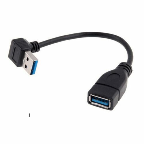 Переходник USB3.0 USB 3.0 A(m) (угловой) - USB 3.0 A(f) (прямой), 0.33м