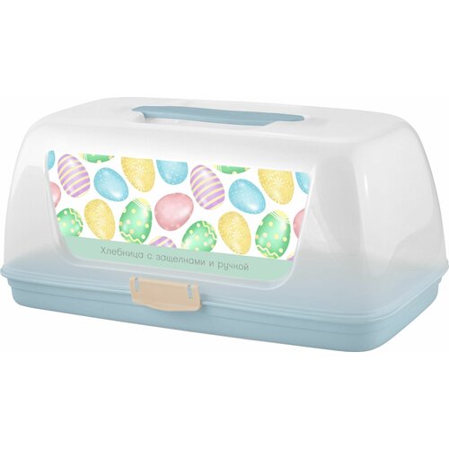 Хлебница SUGARSPICE SE223810579 Barberry Весенняя нежность 35x20x16 см, голубой