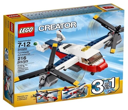 LEGO Creator 31020 Приключения на конвертоплане, 216 дет.