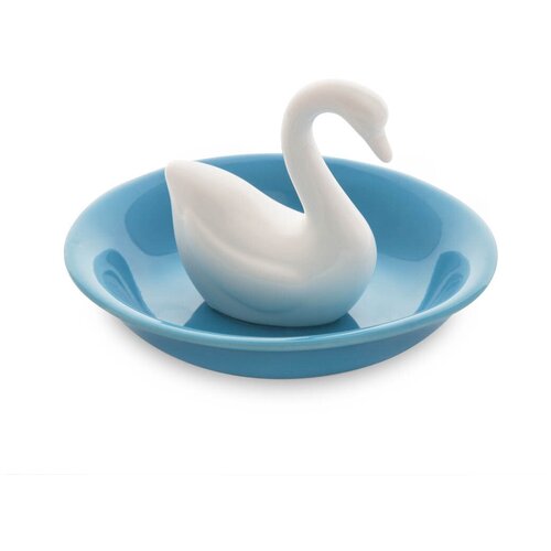 фото Подставка для колец лебедь balvi