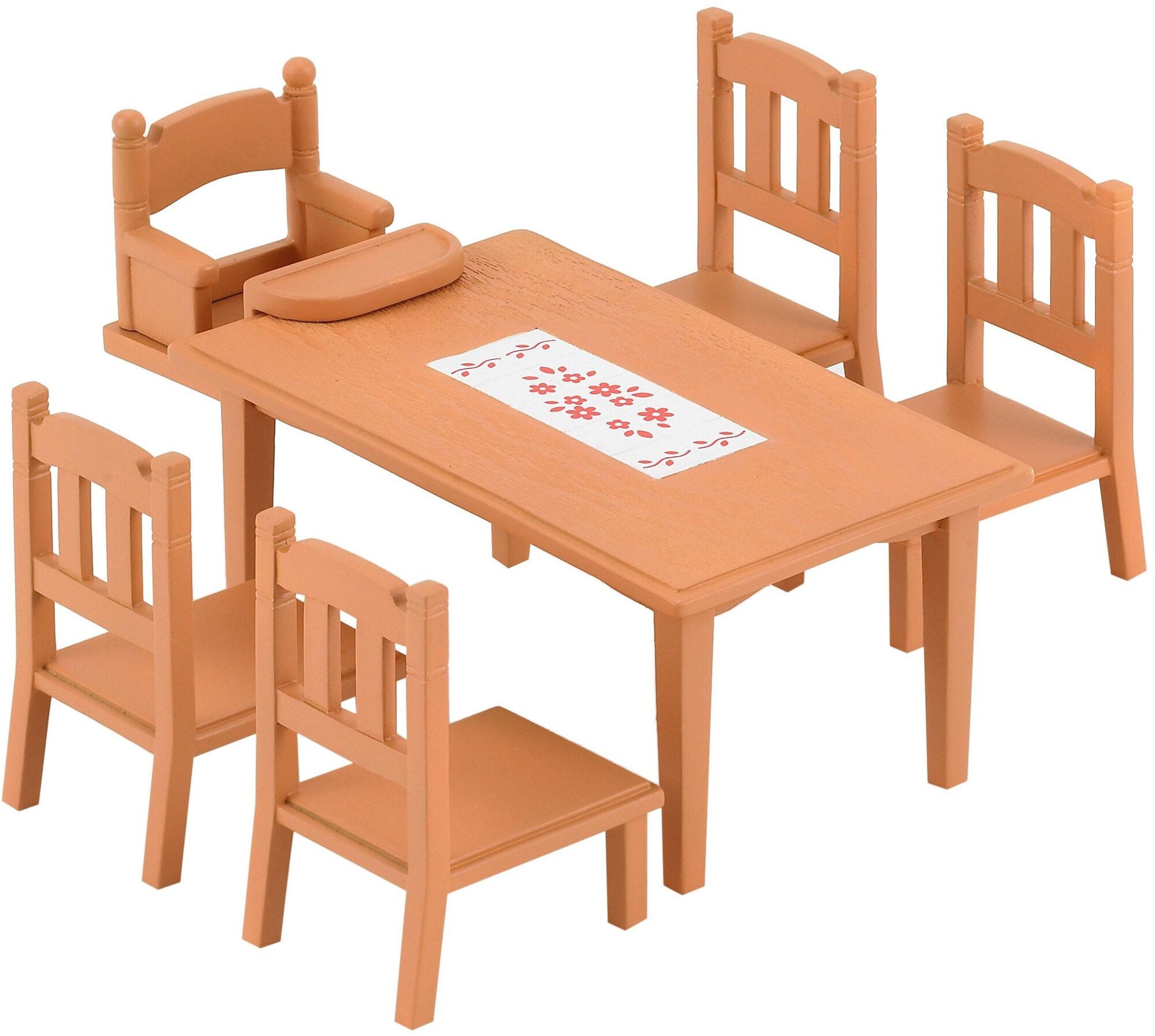 Набор Sylvanian Families "Обеденный стол с 5-ю стульями"