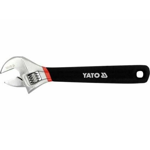 Разводной ключ Yato 250 мм арт. YT-21652 ключ разводной захват 30 мм длина 250 мм шкала разведения в блистере yato арт yt21652