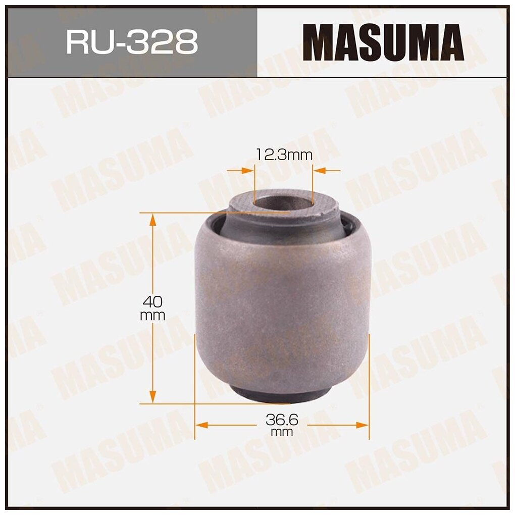 Сайлентблок "Masuma" Ru-328 / Inspire /Ua4 Ua5/  Accord / Cb6 Cf# Ch9 Cl2/ Rear 52365-Sm1-A0152365-Sm4-00452365-Sm4-005 Masuma арт. RU-328