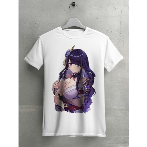 фото Футболка твоя футболка!, хлопок, принт сюжетный, размер 3xl, белый