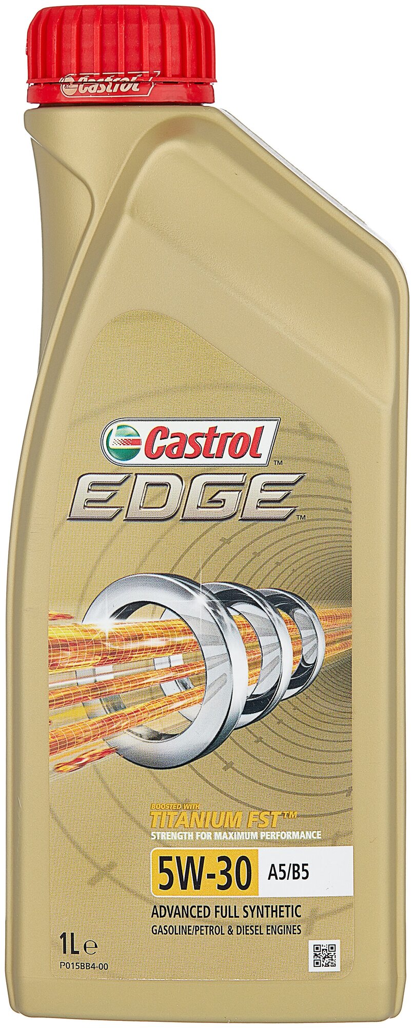 Моторное масло CASTROL EDGE 5W-30 4л. синтетическое [15beb9] - фото №1