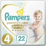 Трусики PAMPERS Premium Care Pants (Памперс Премиум Кэа) 4 Maxi (8-14 кг), 22 шт.