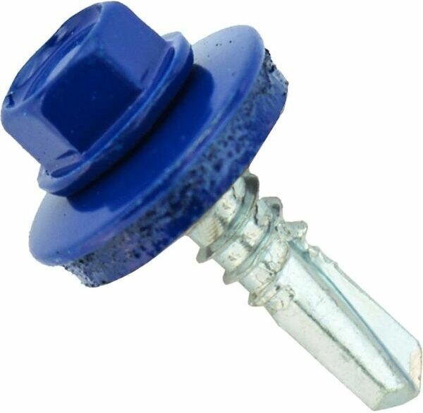 Саморез кровельный 5 5х19 мм   250шт  RAL 5005  Ядовито синий 