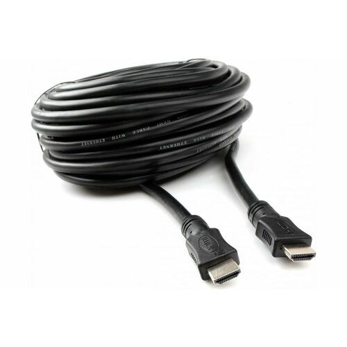 cablexpert кабель hdmi 10м v2 0 19m 19m серия light черный позол разъемы экран пакет cc hdmi4l 10m Cablexpert Кабель HDMI 20м v2.0 19M/19M серия Light черный позол. разъемы экран пакет CC-HDMI4L-20M