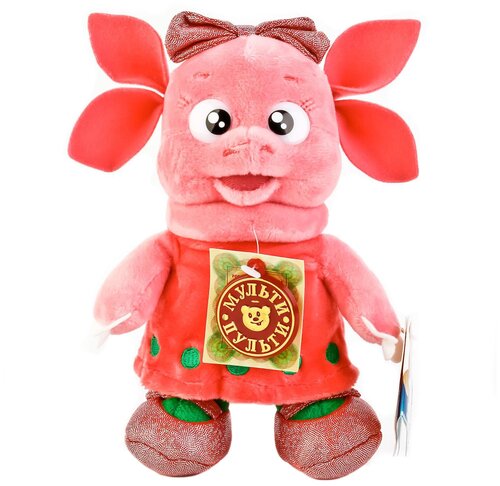 Мягкая игрушка Мульти-Пульти Лунтик и его друзья Луня, 18 см, розовый