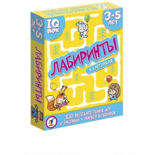 Игра настольная карточная Лабиринты. 3-5 лет 3566