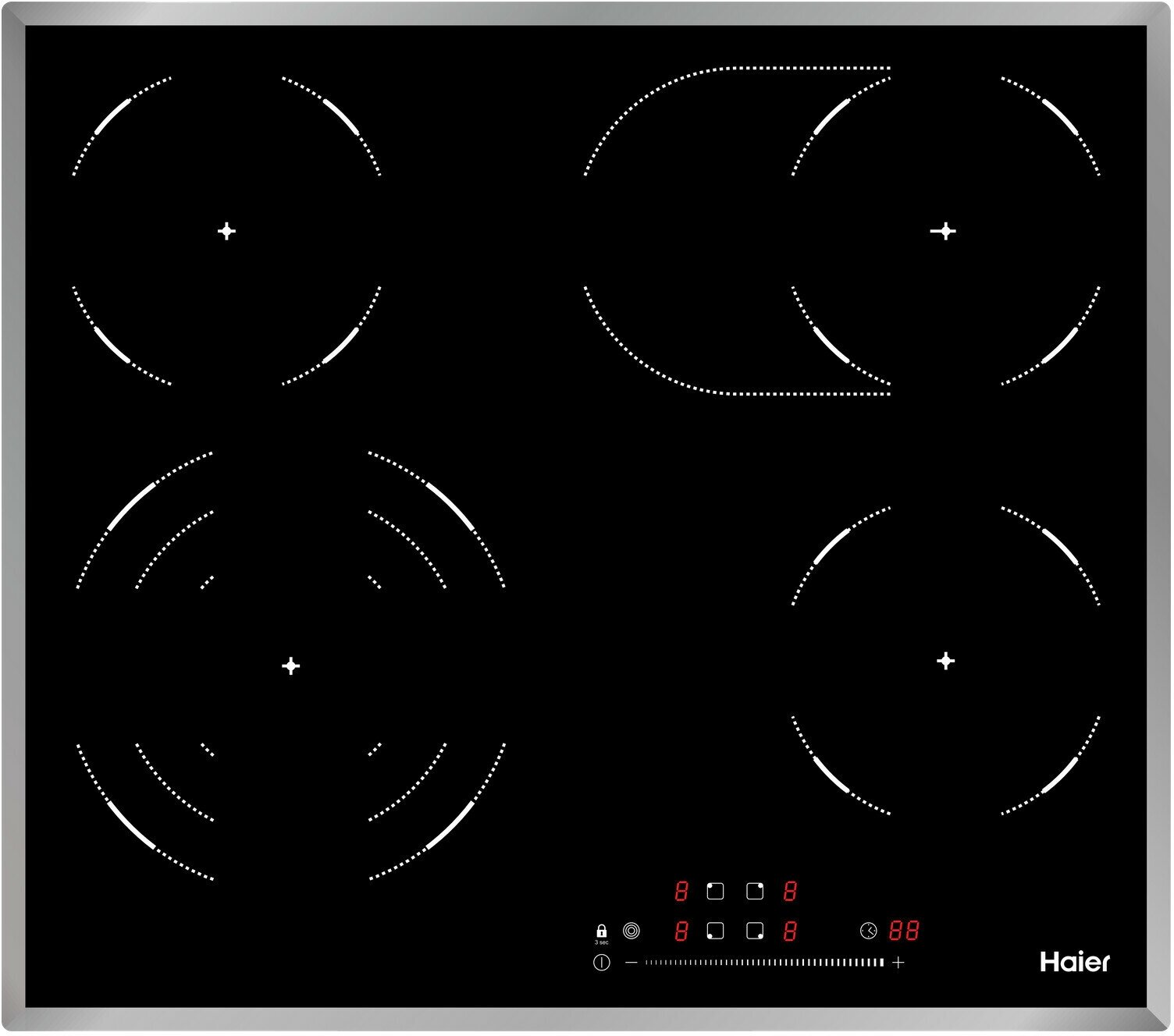 Электрическая варочная панель Haier HHY-C64TOFB