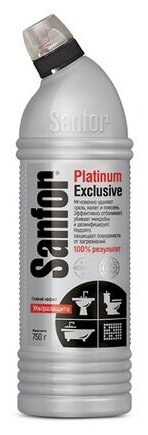 Средство для чистки универсальное Sanfor Platinum Exclusive 0,750 л - фотография № 1