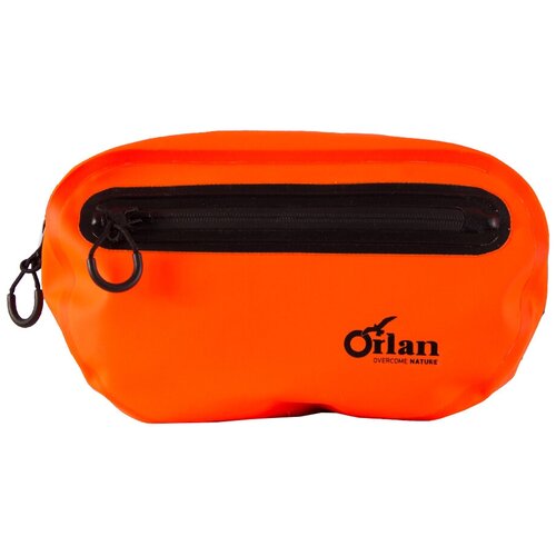 фото Поясная сумка orlan, пластик, сигнально-оранжевый