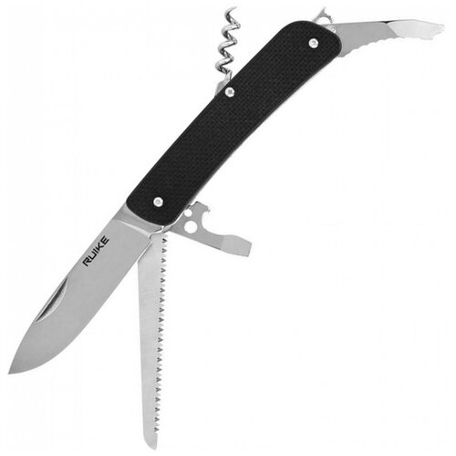 Нож многофункциональный RUIKE L32 черный нож складной туристический ruike l32 n
