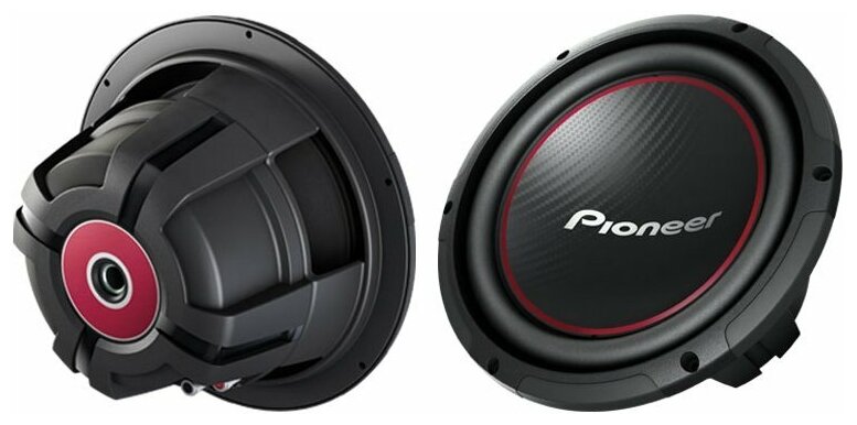 Автомобильный сабвуфер Pioneer TS-W254R