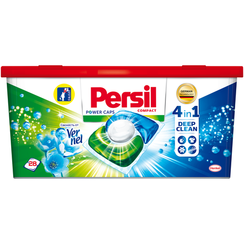 Капсулы для стирки PERSIL Power Cups Свежесть от Вернель, 21 шт