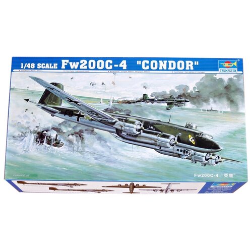 сборная модель trumpeter h 81a 2 avg 05807 1 48 Сборная модель Trumpeter Fw 200C-4 Condor (02814) 1:48