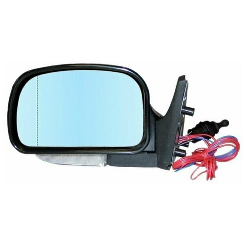 Зеркало боковое левое ВАЗ-2121 2131 Нива модель ЛТА-21 УГО с тросовым приводом регулировки с асферическим противоослепляющим отражателем голубого тона С системой обогрева и указателем поворота 2145₽
