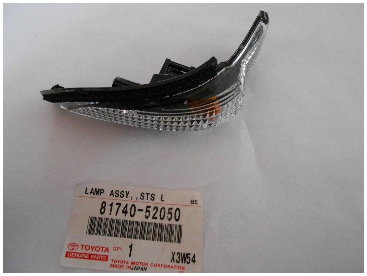 Поворот В Зеркало Lh Auris/Camry/Corolla/Axio/Fielder/Premio/Allion/Venza/Vitz/Yaris 11- TOYOTA арт 81740-52050