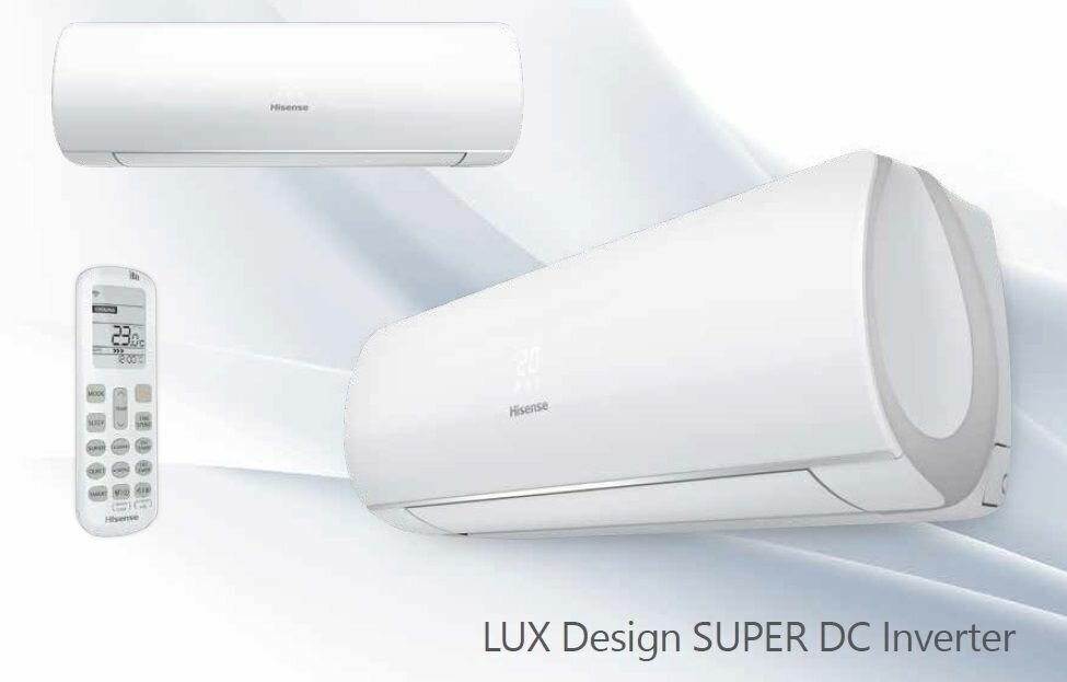 Сплит-система HISENSE LUX Design SUPER DC Inverter AS-13UW4RVETS00 - фотография № 3