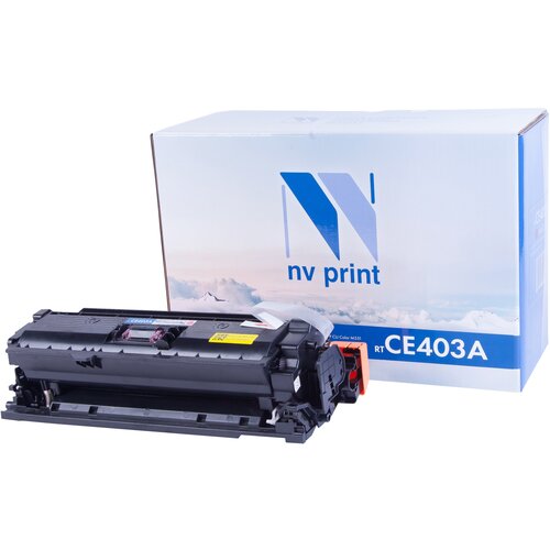 Картридж NV Print совместимый CE403A для HP CLJ Color M551 (пурпурный) {29894} картридж cactus cs ce403a ce403a для hp clj m551 6000 страниц цвет пурпурный