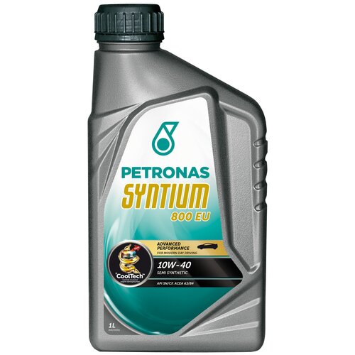 Моторное масло PETRONAS SYNTIUM 800 EU 10W40 5 литров 70271M12EU Полусинтетическое API SN CF ACEA A3 B4 501.01 505.00 RN0700 MB 229.1 B712295 B712300