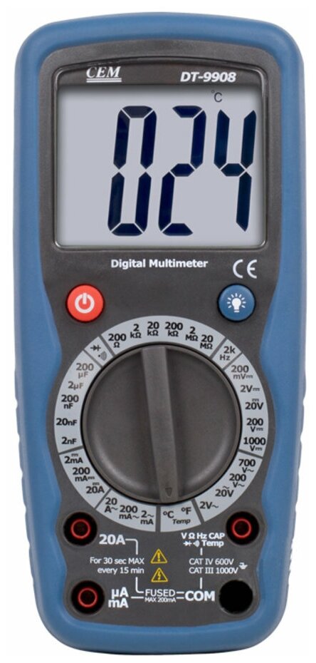 CEM DT-9908 Цифровой мультиметр