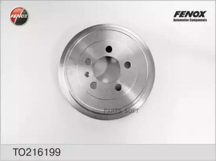 FENOX TO216199 Барабан тормозной Audi A2 00-05, Seat Cordoba 02-, Ibiza IV 02-, Ibiza