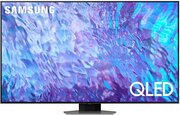 55" Телевизор Samsung QE55Q80CAT 2023 HDR, QLED, Neo QLED, серебристый