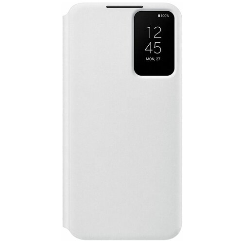 Чехол Samsung Smart Clear View Cover для Samsung Galaxy S22+ (EF-ZS906CWEGRU) Белый