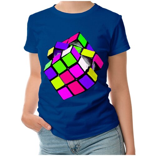 фото Футболка roly, размер m, синий