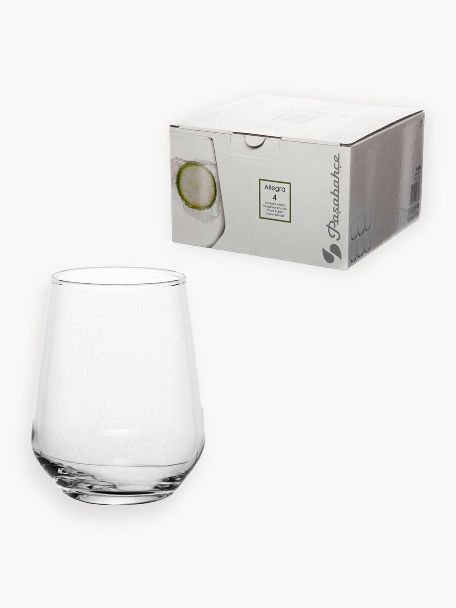 Набор 4-х стаканов Allegra 425мл