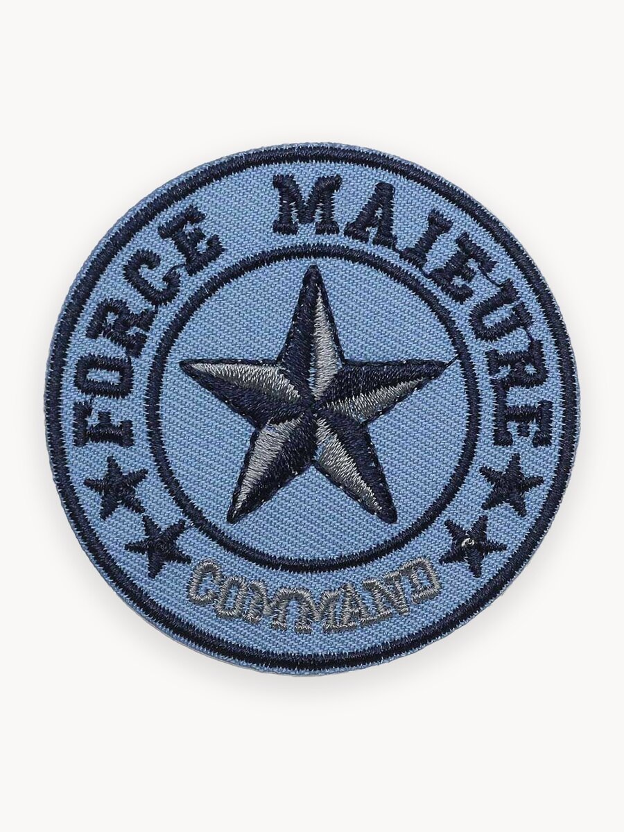 Термоаппликация на одежду, термонаклейка 'Эмблема', 5,87 см, Hobby&Pro