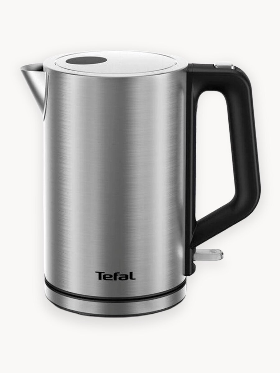 Электрочайник Tefal KI513D10, нержавеющая сталь, блокировка включения, 2200Вт, 1,7л